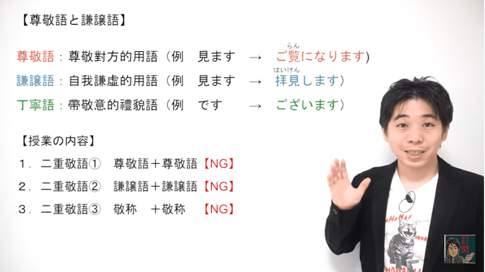 日本人也會講錯的敬語 二重敬語 井上老師 日語學習 Btko Net